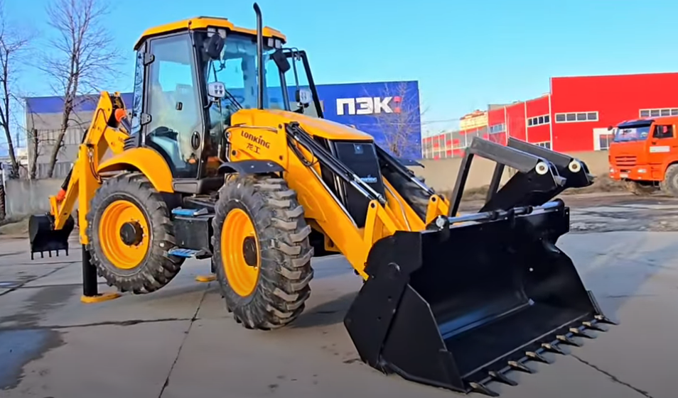 Экскаватор-погрузчик Lonking 84C